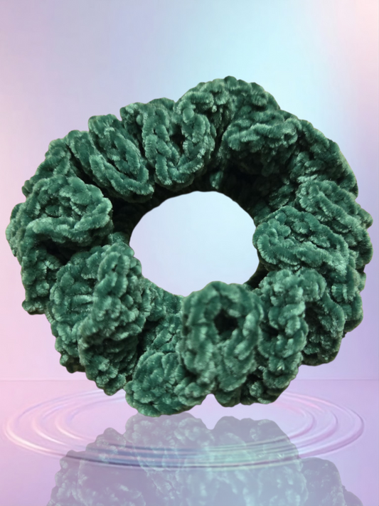 Evergreen Charm Scrunchie