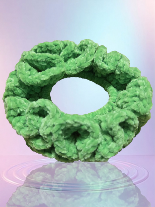 Emerald Soft Scrunchie